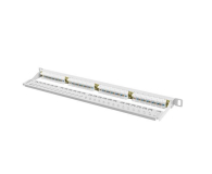 Lanberg Patchpanel 24p 19" 0,5U UTP 6 organizer (szary) - 457363 - zdjęcie 5